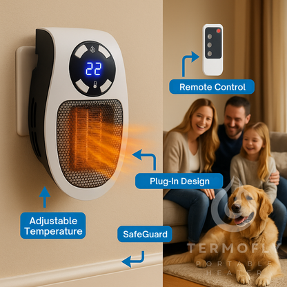 TermoFly Portable Plug-In Heater